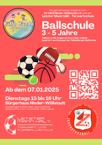 Ballschule Flyer (A5)